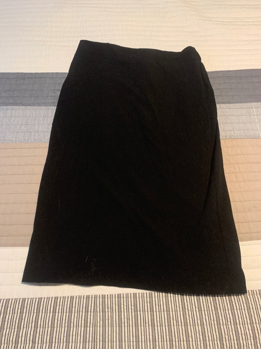 New York and Company 7th Avenue Black Pencil Skirt